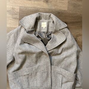 Favorite Daughter Gray Women's Pea Coat